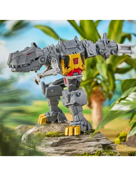 Transformers Figurine CYBERWORLD Grimlock Morsure et Combat