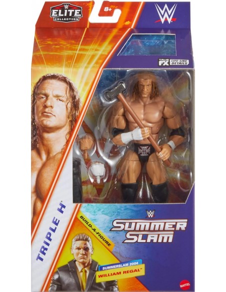WWE Elite Collection Summer Slam Figurine Triple H Action