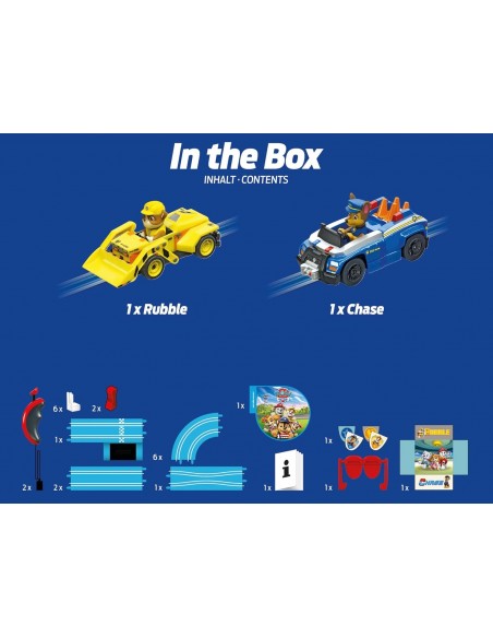 Circuit de course Carrera First Pat Patrouille, 2,9 m