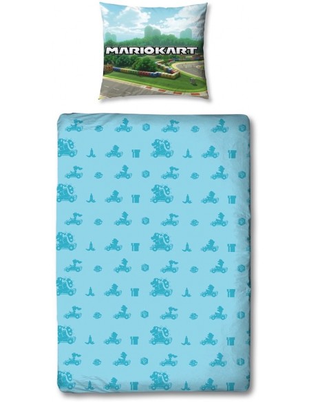 Housse de couette Mariokart polyester