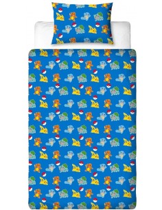 Housse de couette Pokémon Pikachu  réversible 2