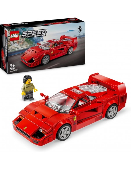 Lego F1 Ferrari F40 - Jeu de Construction avec véhicule de Course 76934