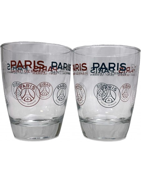Set 2 verres à eau Paris saint germain