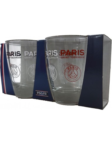 Set 2 verres à eau Paris saint germain