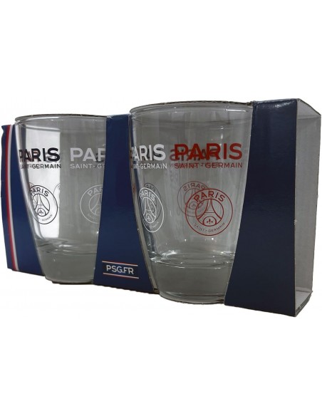 Set 2 verres à eau Paris saint germain