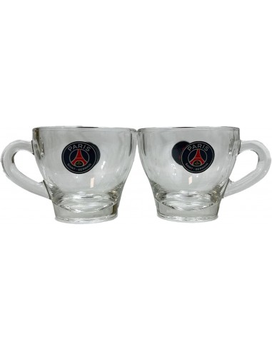 Set 2 tasses à café expresso Paris Saint Germain