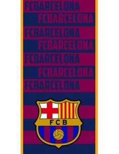 Serviette de plage Fc Barcelone 140 x 70 cm