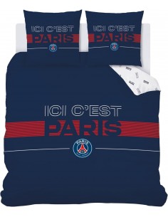 Housse de couette Paris Saint Germain 2 places