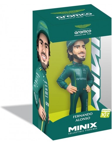 Figurine Aston Martin,Fernando Alonso N° 107