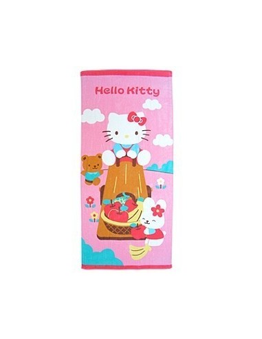 DRAP DE BAIN HELLO KITTY GM FLOWERS