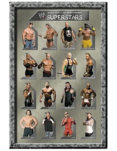 POSTER WWE SUPERSTARS