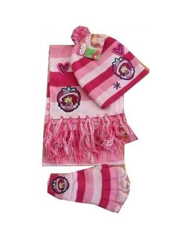 ENSEMBLE 3 PIECES CHARLOTTE AUX FRAISES