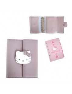 AGENDA ORGANIZER HELLO KITTY mauve clair
