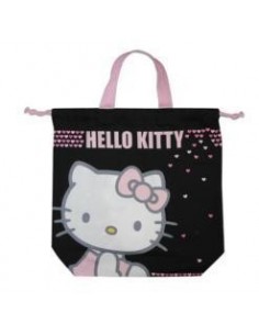 SAC POCHE HELLO KITTY heart 33 cm