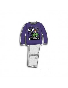 PYJAMA BEN 10 mauve et gris 2 ans