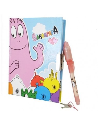 JOURNAL INTIME BARBAPAPA avec stylo