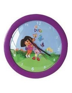 HORLOGE DORA MAUVE