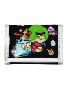 PORTEFEUILLE ANGRY BIRDS Fond noir