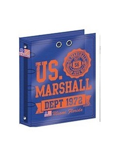 CLASSEUR US.MARSHALL BLEU