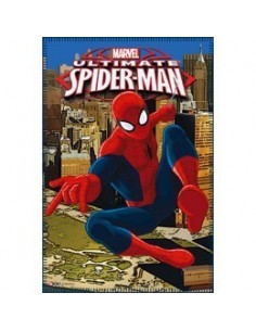 PLAID MARVEL SPIDERMAN CITY