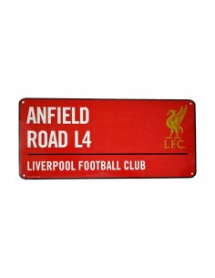 PLAQUE DE RUE LIVERPOOL FC