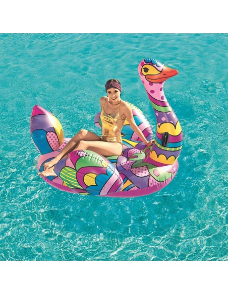 BOUEE GONFLABLE AUTRUCHE 190X166X65 cm BOUEE GONFLABLE AUTRUCHE 190X166X65 cm