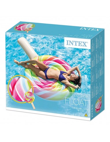 MATELAS GONFLABLE LOLLIPOP INTEX 208 cm X 135 cm