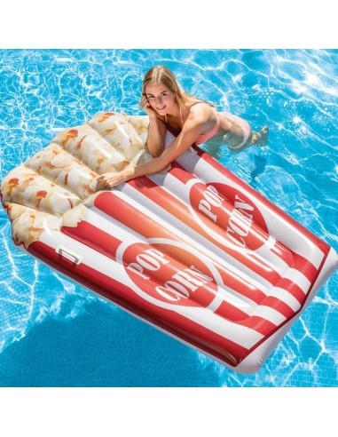 MATELAS GONFLABLE POP CORN INTEX 178 cm x 124 cm