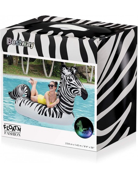 ZEBRE GONFLABLE LUMINEUX ZEBRE GONFLABLE LUMINEUX