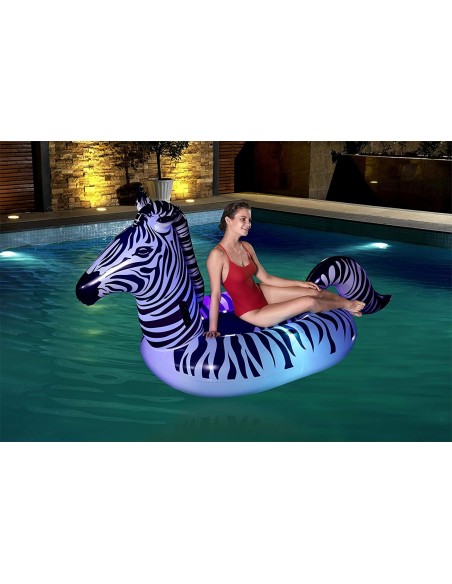 ZEBRE GONFLABLE LUMINEUX ZEBRE GONFLABLE LUMINEUX