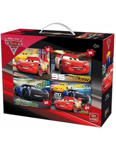 PUZZLE CARS 4 en 1