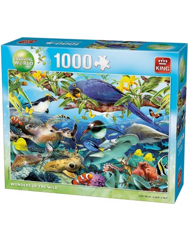 PUZZLE ANIMAUX DE LA NATURE 1000 Pièces