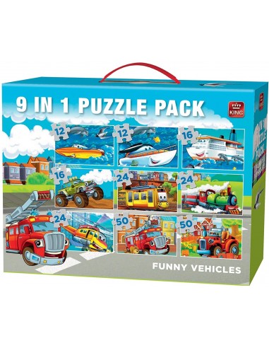 PACK DE PUZZLE 9 en 1