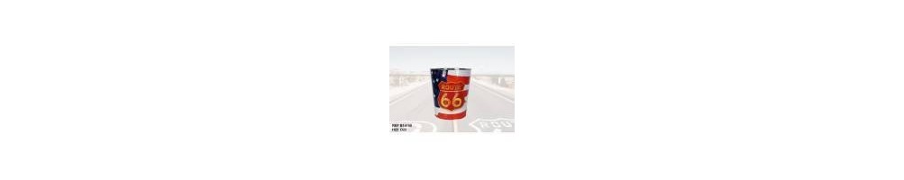 Corbeille à papier Route 66