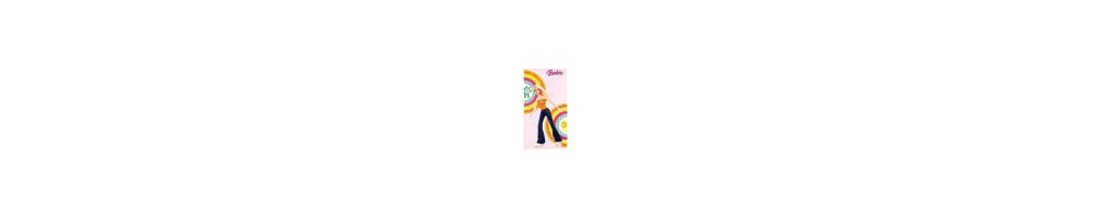 Serviettes de bain, ponchos Barbie pas cher. Acheter en ligne